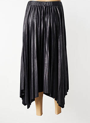 Jupe longue coupe asymétrique noir EVA KAYAN femme