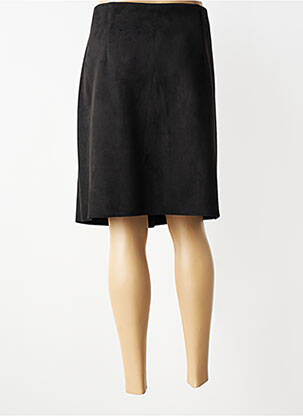 Jupe mi-longue taille normale noir JOSEPH RIBKOFF femme
