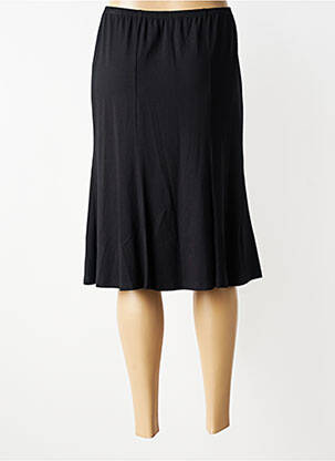 Jupe mi-longue stretch noir RABE femme