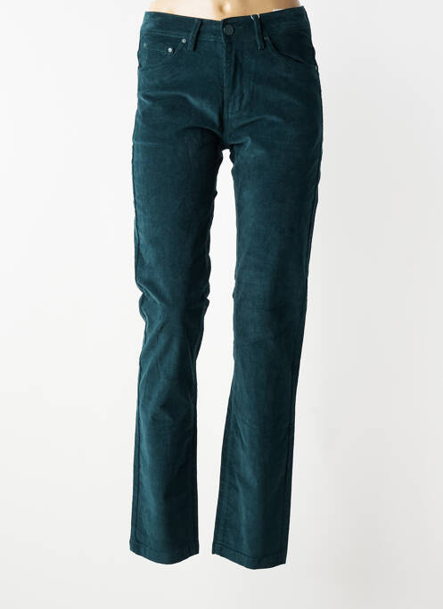 Pantalon slim stretch taille normale vert GRIFFON femme