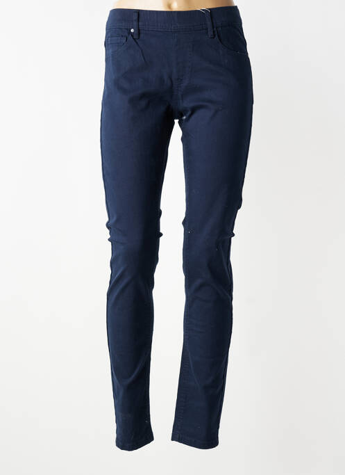 Pantalon slim taille élastique taille normale bleu GRIFFON femme