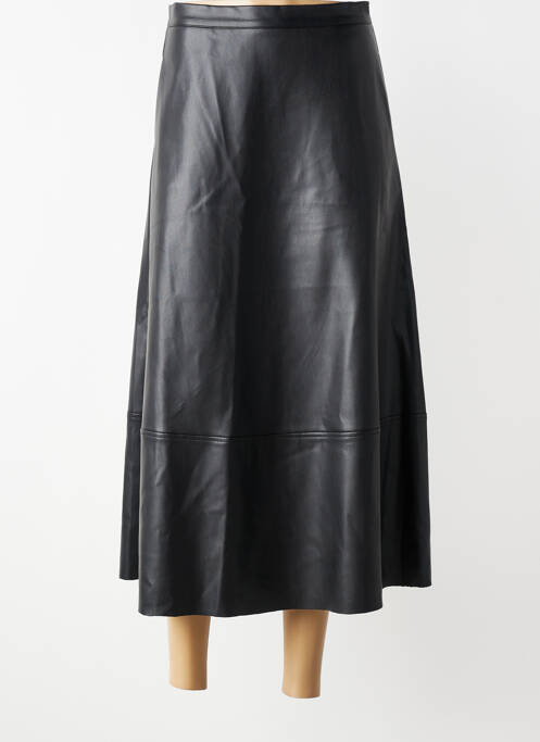 Jupe longue fermeture zippée au dos noir MILA PALOMA femme