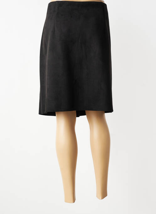 Jupe mi-longue taille normale noir JOSEPH RIBKOFF femme