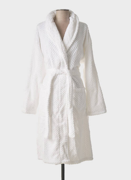 Robe de chambre poches blanc HOTEL MEGASTORE femme