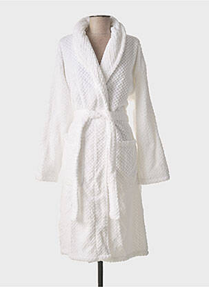 Robe de chambre poches blanc HOTEL MEGASTORE femme