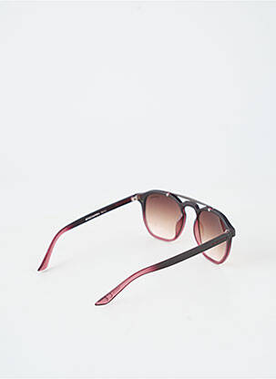 Lunettes de soleil rouge EXCAPE unisexe