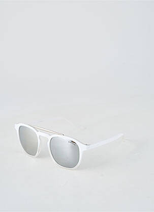 Lunettes de soleil blanc EXCAPE unisexe