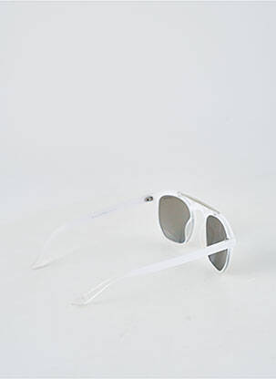 Lunettes de soleil blanc EXCAPE unisexe