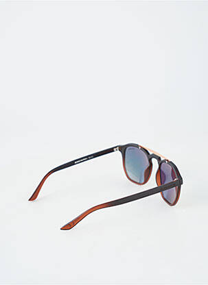 Lunettes de soleil marron EXCAPE unisexe