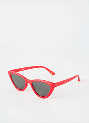 Lunettes de soleil rouge EXCAPE femme