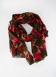 Foulard imprimé fantaisie rouge HARRIS WILSON femme