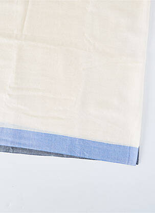 Foulard tissage popeline beige YERSE femme