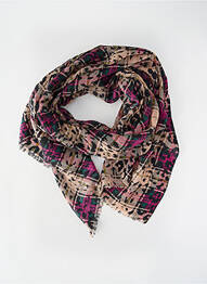 Foulard imprimé animal beige CODELLO femme