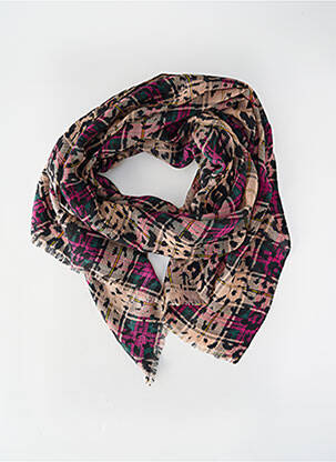 Foulard imprimé animal beige CODELLO femme