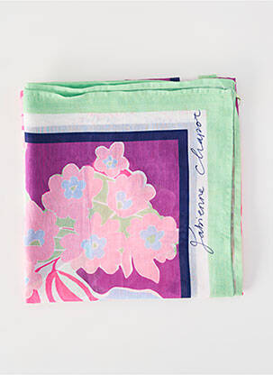 Foulard légère et transparente violet FABIENNE CHAPOT femme
