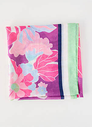Foulard légère et transparente violet FABIENNE CHAPOT femme