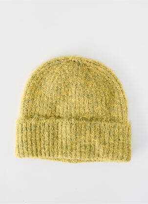 Bonnet stretch jaune INDI & COLD femme