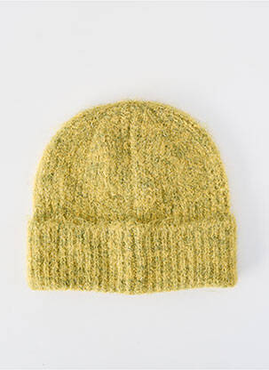 Bonnet stretch jaune INDI & COLD femme