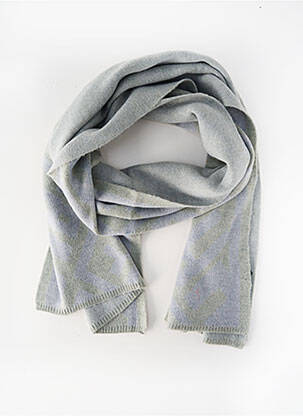 Echarpe maille fine gris YAYA femme