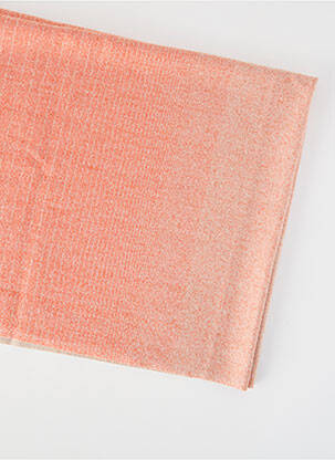 Echarpe maille fine rose YAYA femme