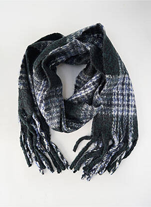 Echarpe imprimé carreaux noir MSCH COPENHAGEN femme