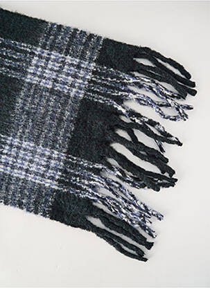 Echarpe imprimé carreaux noir MSCH COPENHAGEN femme