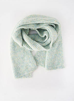 Foulard coutures renforcées vert INDI & COLD femme