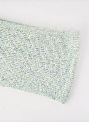 Foulard coutures renforcées vert INDI & COLD femme