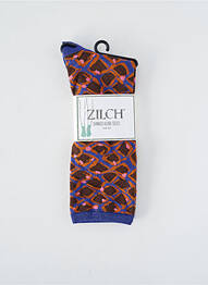 Chaussettes stretch violet ZILCH femme