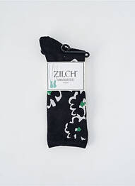 Chaussettes stretch noir ZILCH femme