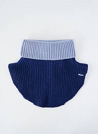 Col / tour de cou stretch bleu KOON femme
