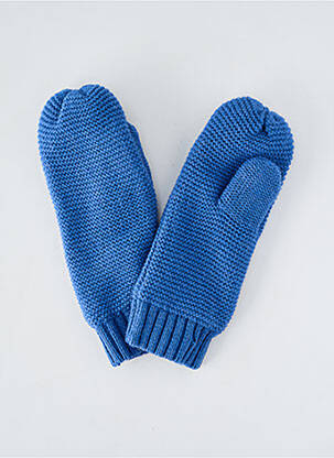 Gants stretch bleu ZILCH femme