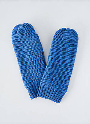 Gants stretch bleu ZILCH femme