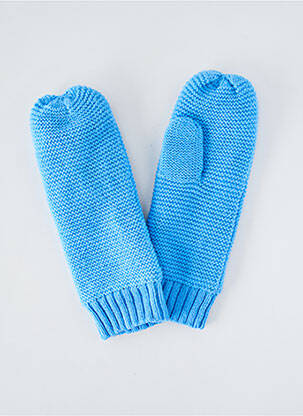 Gants stretch bleu ZILCH femme