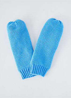 Gants stretch bleu ZILCH femme