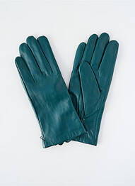 Gants doublure textile vert fonce ZILCH femme