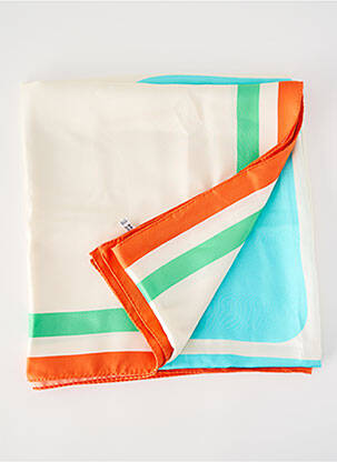 Foulard imprimé fantaisie orange BE PARISIAN femme