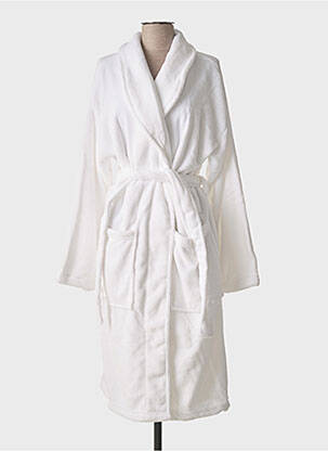 Robe de chambre poches blanc HOTEL MEGASTORE femme