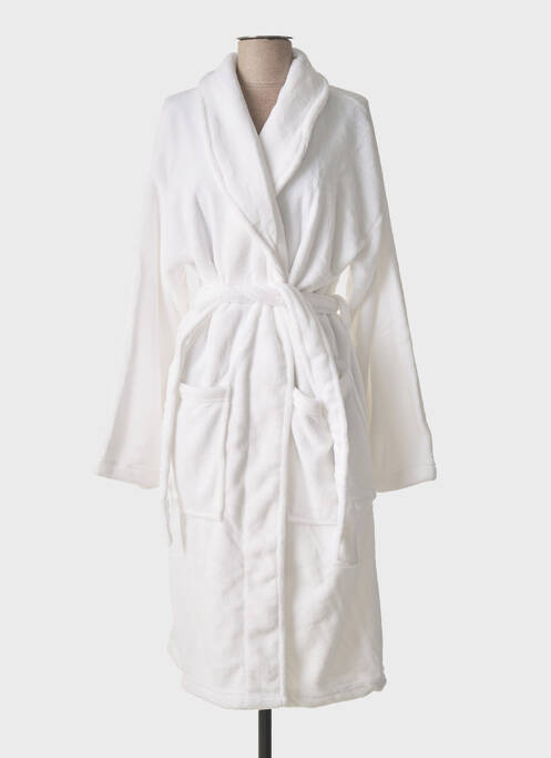 Robe de chambre poches blanc HOTEL MEGASTORE femme