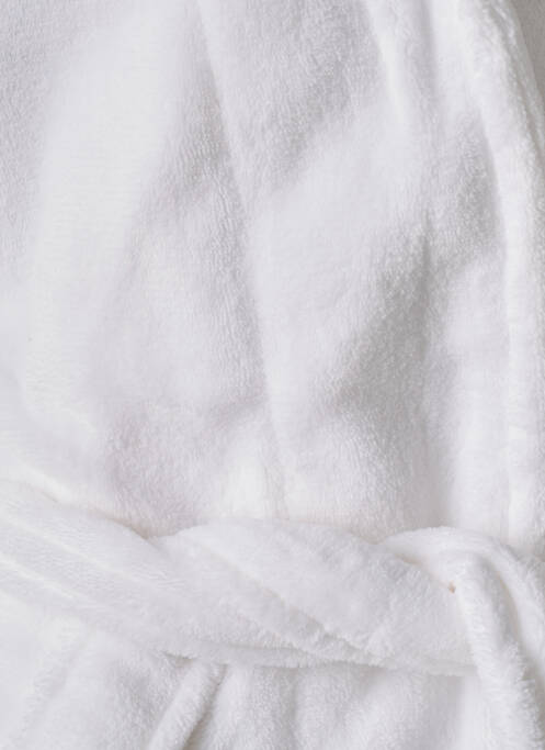 Robe de chambre poches blanc HOTEL MEGASTORE femme