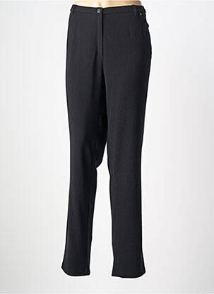 Pantalon slim stretch taille normale noir GUY DUBOUIS femme