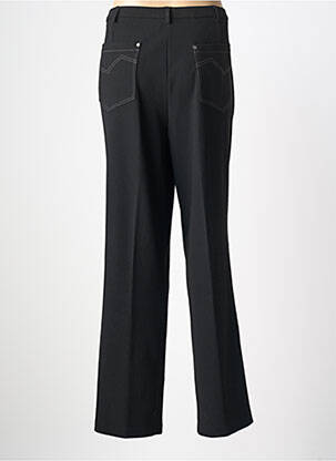 Pantalon slim stretch taille normale noir GUY DUBOUIS femme