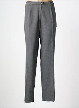 Pantalon droit stretch taille normale gris KARTING femme