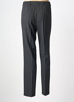 Pantalon slim stretch taille haute gris FRANK WALDER femme
