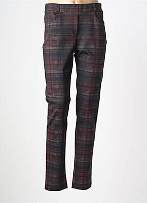 Pantalon slim taille élastique taille normale rouge MERI & ESCA femme