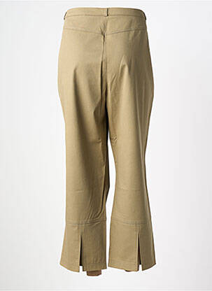Pantalon 7/8 stretch taille normale vert STARK femme
