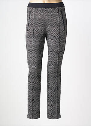 Pantalon slim taille élastique taille normale gris RABE femme