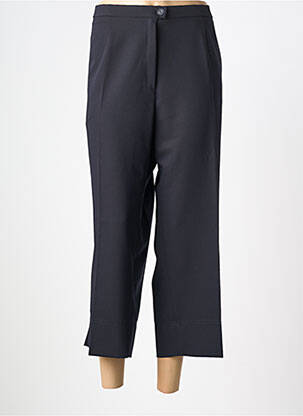 Pantacourt coupe droite taille normale bleu KARTING femme