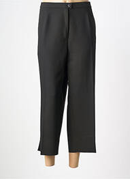 Pantacourt coupe droite taille normale noir KARTING femme