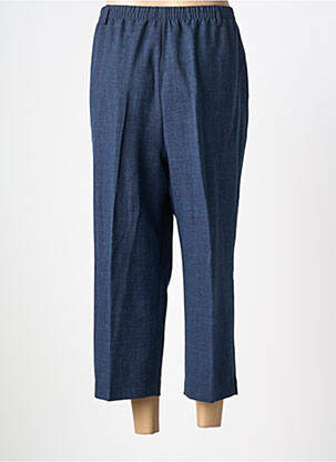 Pantacourt coupe droite taille normale bleu KARTING femme